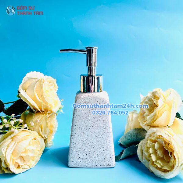 BÌNH XỊT PHÒNG TẮM MÀU MEN KEM MỚI