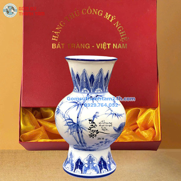 BÌNH HOA GỐM GIÁ RẺ DÁNG KẸO ĐỘC ĐÁO