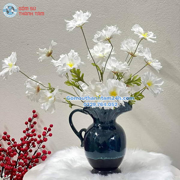 BÌNH HOA MEN HOẢ BIẾN KIỂU DÁNG BÌNH SỮA