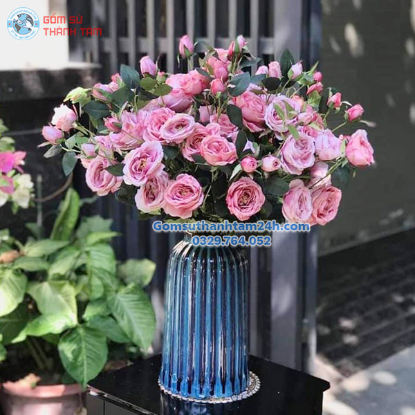 BÌNH HOA MEN XANH HOẢ BIẾN 3 SIZE LỰA CHỌN