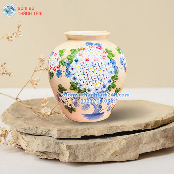 BÌNH HOA MEN RẠN GIẢ CỔ ĐA DẠNG KIỂU DÁNG LỰA CHỌN