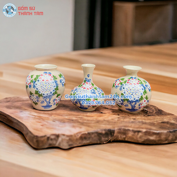 BÌNH HOA MEN RẠN GIẢ CỔ ĐA DẠNG KIỂU DÁNG LỰA CHỌN