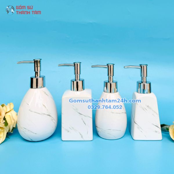 BÌNH XỊT PHÒNG TẮM HỌA TIẾT VÂN ĐÁ