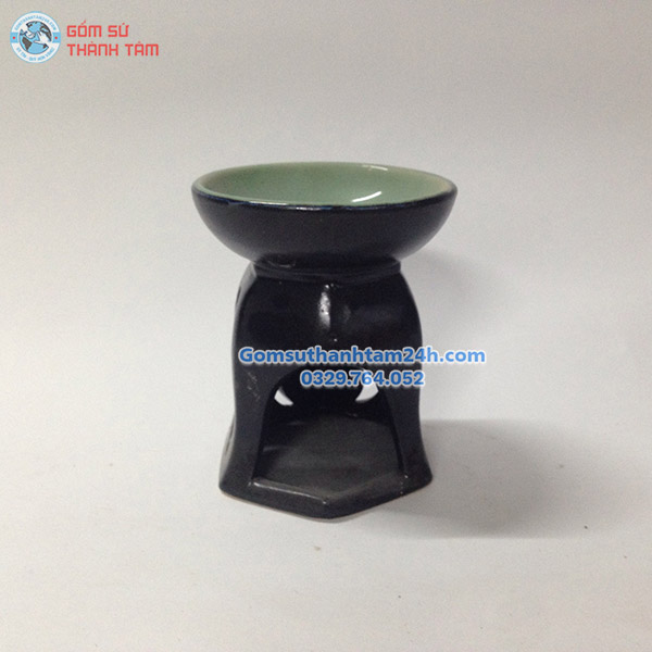 ĐÈN ĐỐT TINH DẦU BẰNG NẾN DÁNG XOẮN&nbsp;