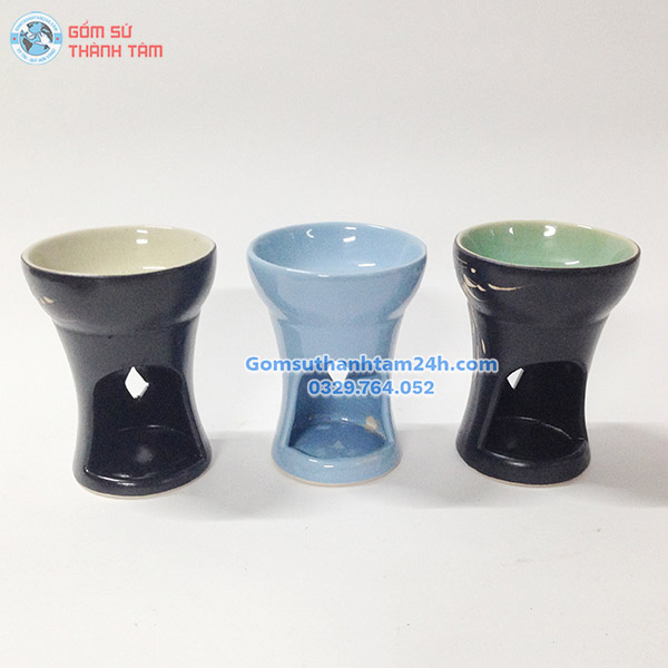 ĐÈN TINH DẦU BẰNG NẾN DÁNG CAO GIÁ TỐT TẠI XƯỞNG