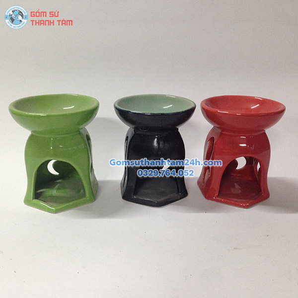 ĐÈN ĐỐT TINH DẦU BẰNG NẾN DÁNG XOẮN&nbsp;