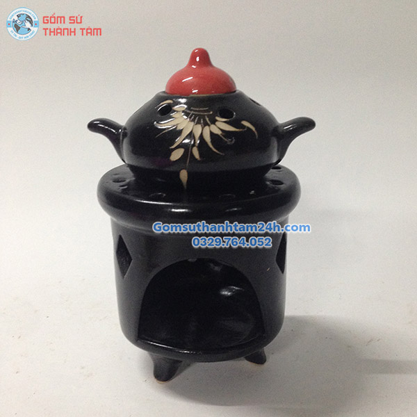 ĐÈN ĐỐT TINH DẦU BẰNG NẾN KIỂU DÁNG ĐỘC ĐÁO