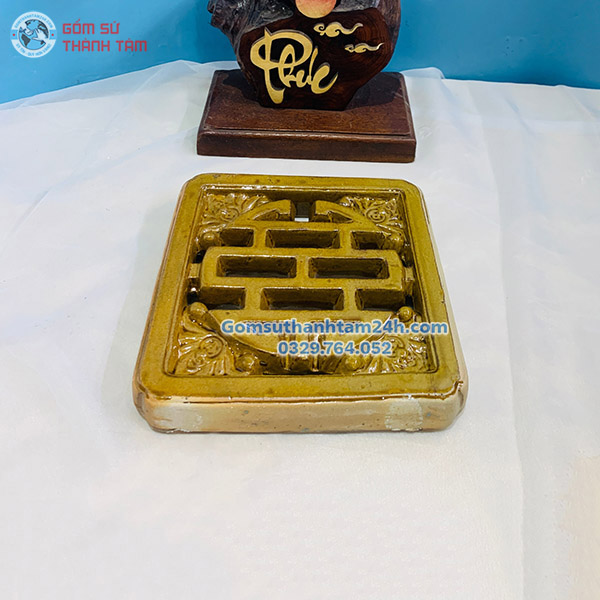 GẠCH THÔNG GIÓ HỌA TIẾT CHỮ THỌ PHONG THỦY