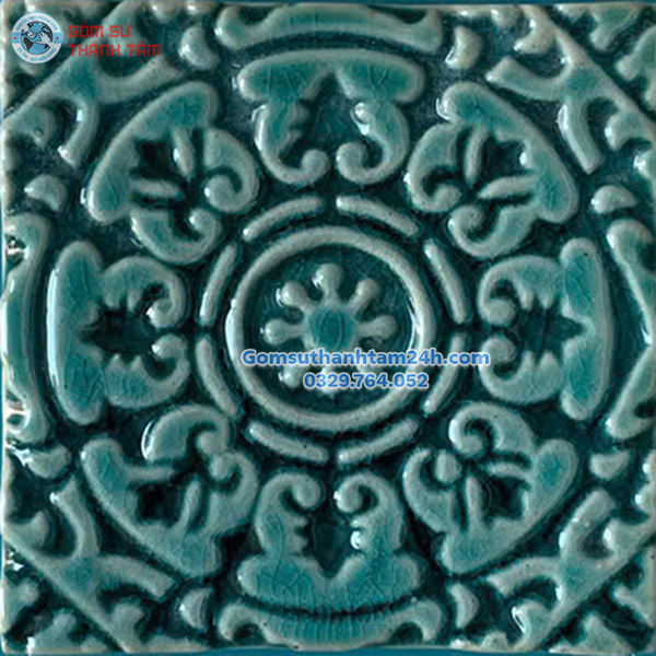 GẠCH MOSAIC GỐM SỨ HỌA TIẾT TRANG TRÍ TƯỜNG HỒ BƠI PHONG CÁCH