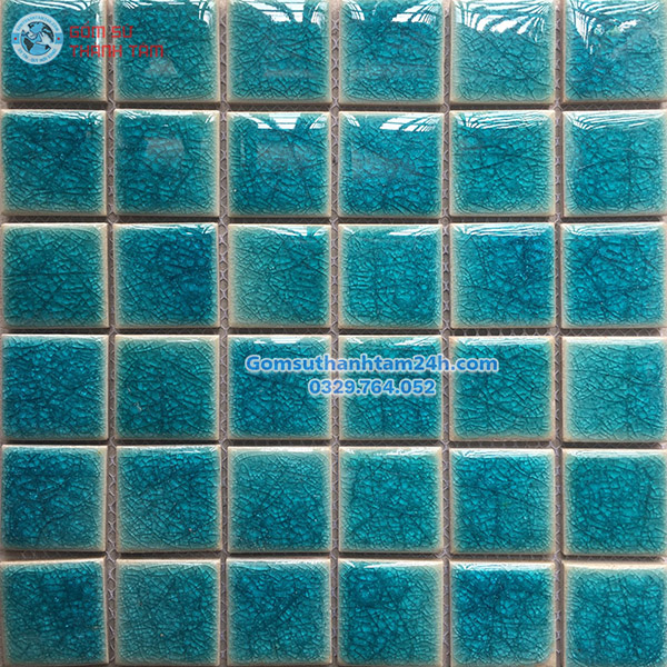 GẠCH MOSAIC GỐM SỨ TRANG TRÍ TƯỜNG PHÒNG TẮM HỒ BƠI BỀN ĐẸP