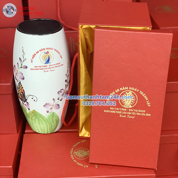 HỘP ĐỰNG LỌ HOA QUÀ TẶNG GIÁ TỐT BÁT TRÀNG