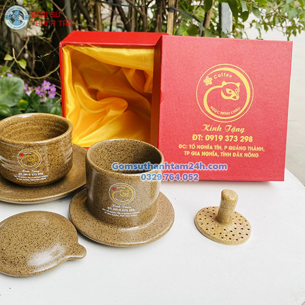 HỘP ĐỰNG PHIN CAFE LÀM QUÀ TẶNG Ý NGHĨA