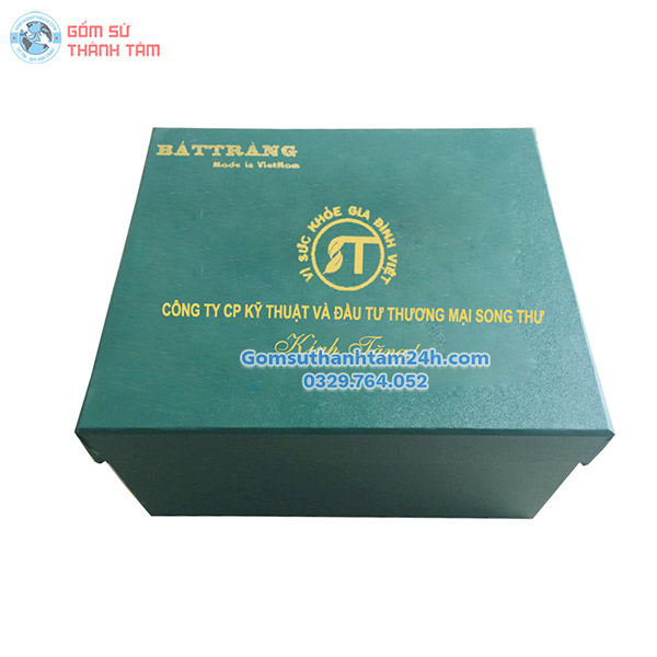 HỘP ĐỰNG QUÀ TẶNG MÀU XANH LÓT LỤA ĐẸP