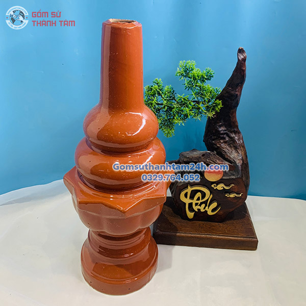 HỒ LÔ THU LÔI MÀU NÂU ĐỎ CAO CẤP