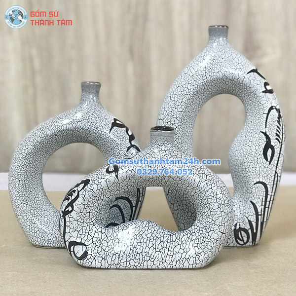 BÌNH HOA SÁNG TẠO TRÁNG TRÍ NHÀ CỬA ĐA DẠNG KÍCH THƯỚC