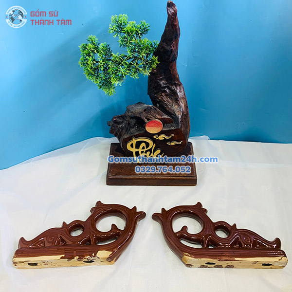 KÌM NÓC GỐM SỨ TRANG TRÍ MÁI NHÀ TRUYỀN THỐNG BỀN ĐẸP