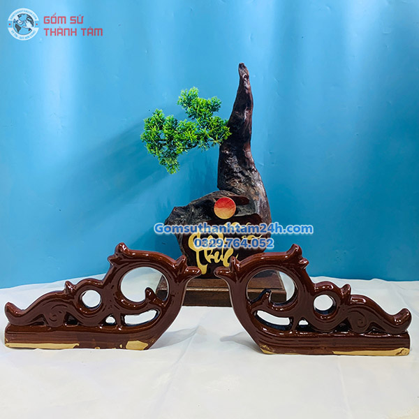 KÌM NÓC GỐM SỨ TRANG TRÍ MÁI NHÀ TRUYỀN THỐNG BỀN ĐẸP