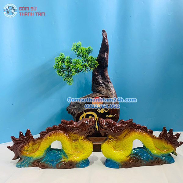 KÌM NÓC HÌNH RỒNG CAO CẤP TRANG TRÍ NÓC MÁI NHÀ CỔ ĐIỂN