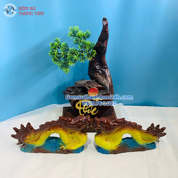 KÌM NÓC HÌNH RỒNG CAO CẤP TRANG TRÍ NÓC MÁI NHÀ CỔ ĐIỂN
