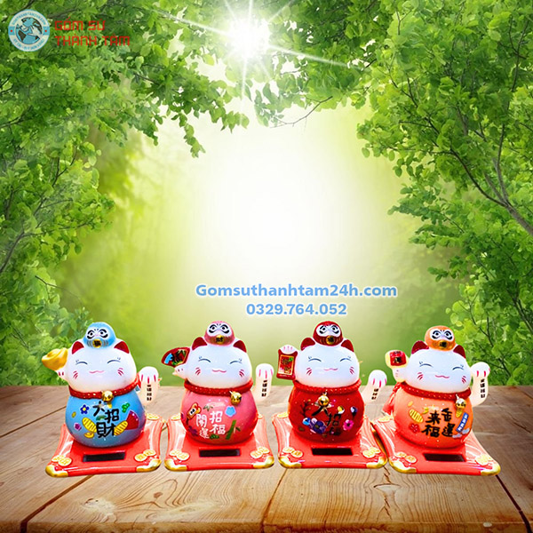 MÈO THẦN TÀI NĂNG LƯỢNG TRANG TRÍ BÀN LÀM VIỆC