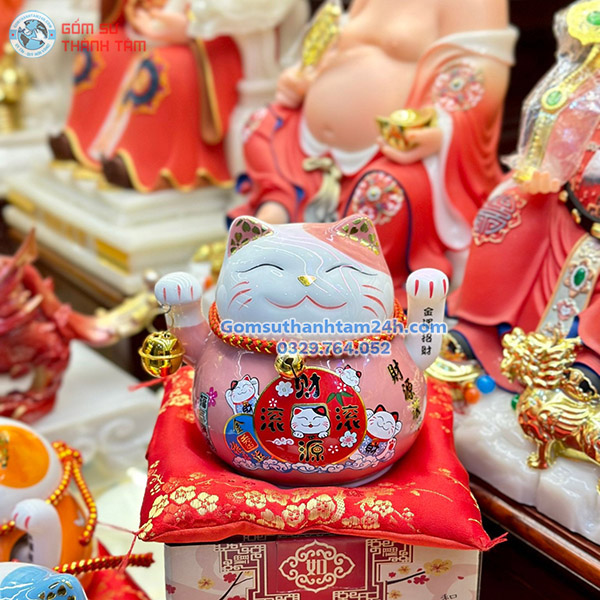 MÈO THẦN TÀI TIẾT KIỆM ĐỂ BÀN THU HÚT TÀI LỘC MAY MẮN