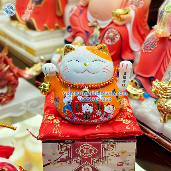 MÈO THẦN TÀI TIẾT KIỆM ĐỂ BÀN THU HÚT TÀI LỘC MAY MẮN