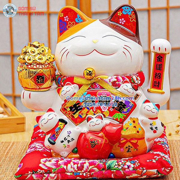 MÈO THẦN TÀI VẪY TAY 30CM ĐA DẠNG MẪU MÃ LỰA CHỌN