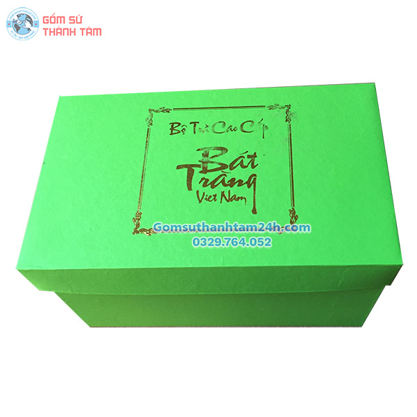 HỘP ĐỰNG QUÀ TẶNG MÀU XANH LÓT LỤA ĐẸP