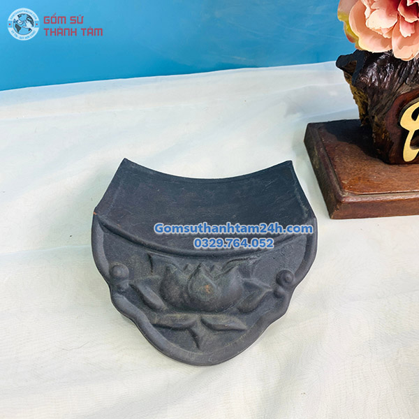 NGÓI DIỀM MÓC GỐM SỨ MỸ THUẬT LỢP MÁI NHÀ BIỆT THỰ