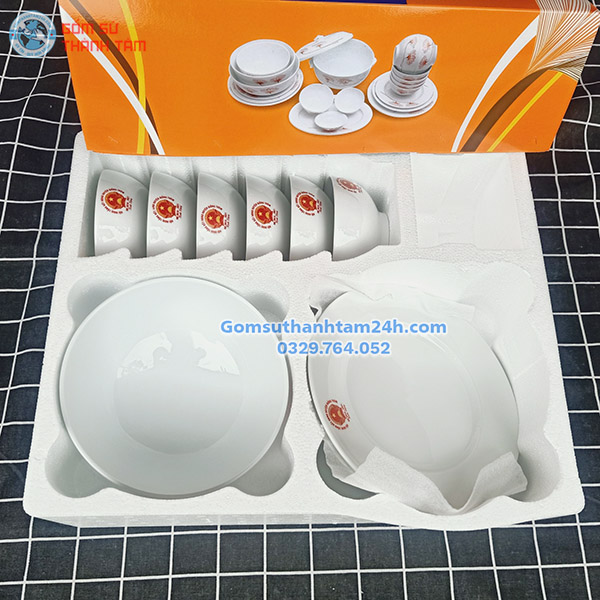 HỘP ĐỰNG BÁT ĐĨA LÀM QUÀ TẶNG ĐẸP MẮT