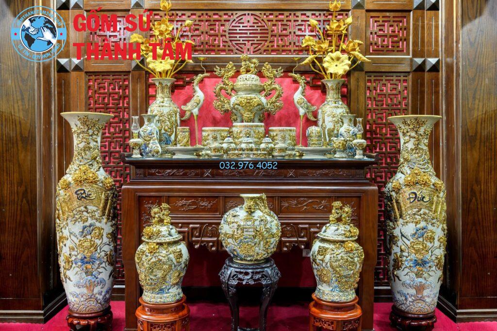 Bộ đồ thờ cúng phong thủy