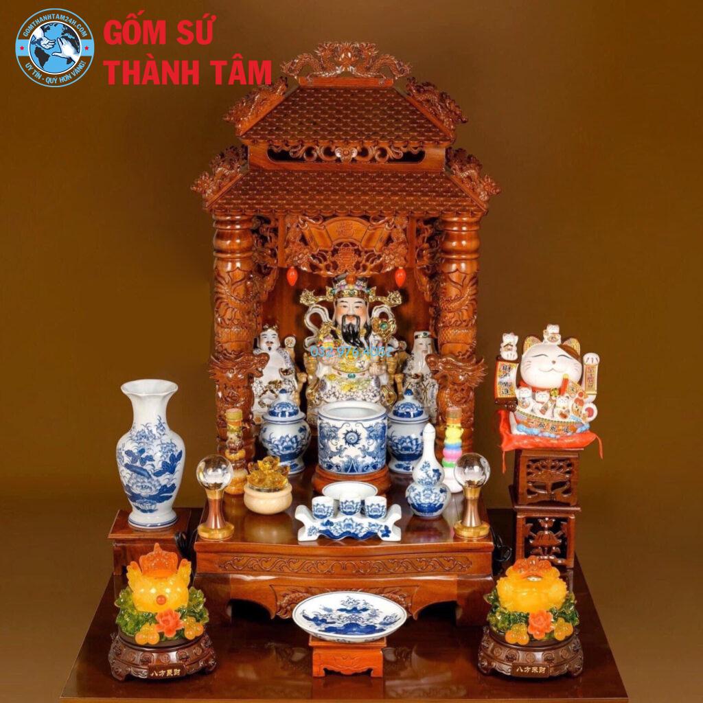 Đồ thờ thần tài Bát Tràng