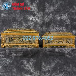 Dia chi mua bo quach tieu cai tang gom su mau nau nhat dep mat 1