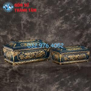 Mua bo quach tieu ve nhu vang hoa tiet sac net chat luong tot