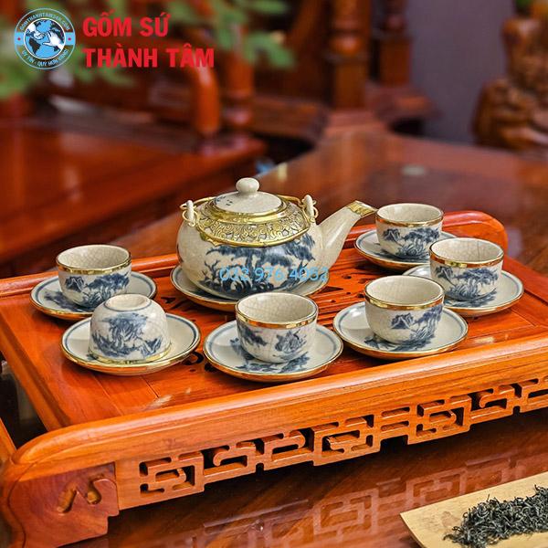Các loại ấm chén men rạn cổ phổ biến