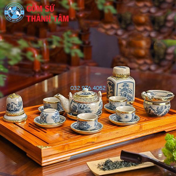 Cách bảo quản ấm chén men rạn cổ