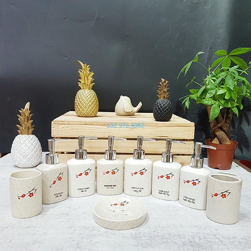 Bình đựng sữa tắm dáng ovan