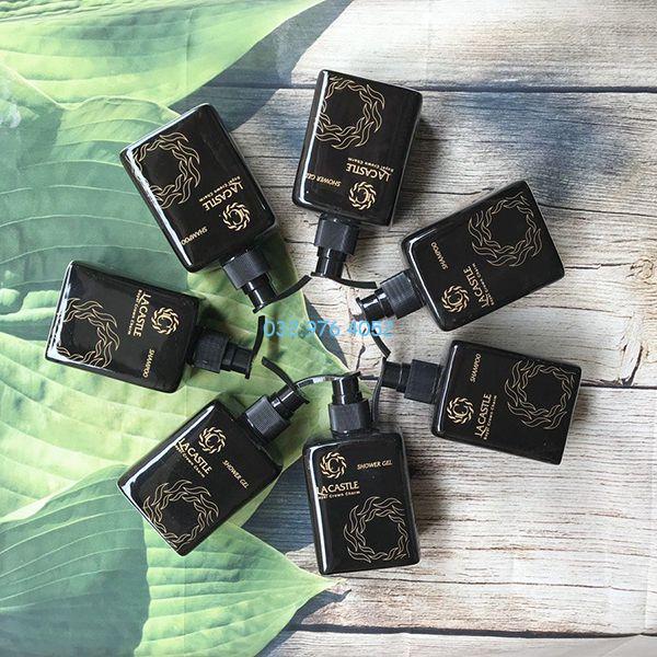 Bình đựng sữa tắm dáng vuông