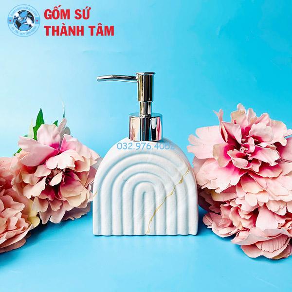 Bình đựng sữa tắm dầu gội dáng vòm