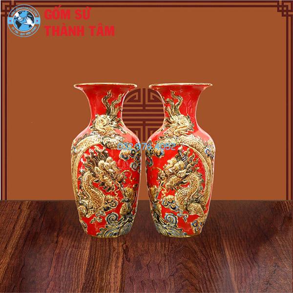 Bình Hoa Bàn Thờ Bản Mệnh Rồng