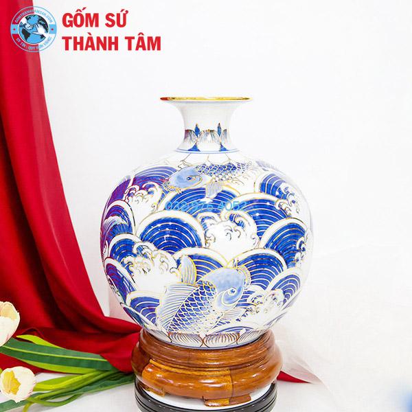 Bình hút lộc vẽ vàng các mẫu đa dạng