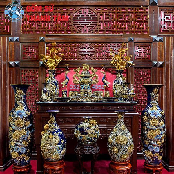 Bộ Đồ Thờ Gia Tiên Bản Mệnh Rồng
