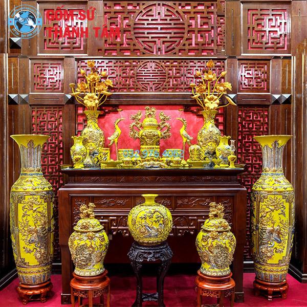 Bộ Đồ Thờ Gia Tiên Bản Mệnh Rồng