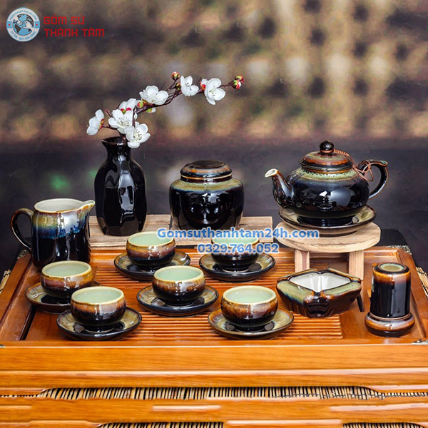 ẤM CHÉN HOẢ BIẾN MÀU SẮC BẮT MẮT, BỀN ĐẸP