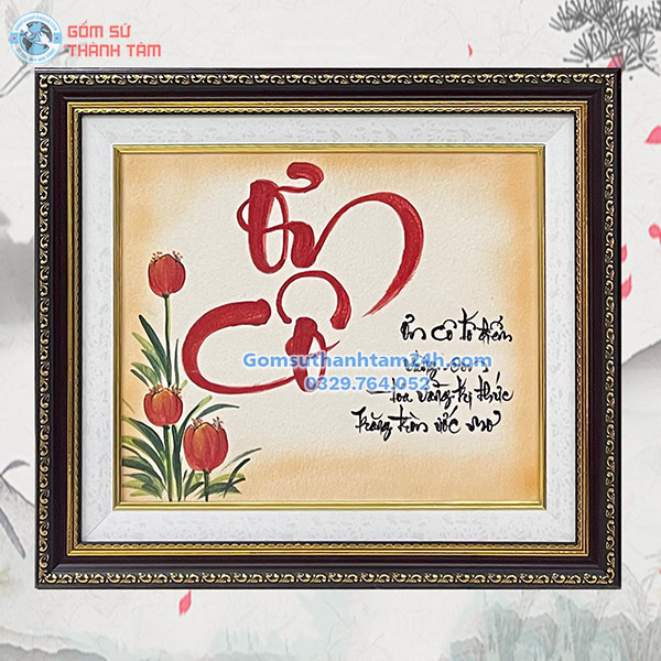 TRANH SỨ BÁT TRÀNG ĐA DẠNG CHỦ ĐỀ LỰA CHỌN