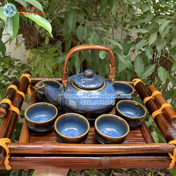 ẤM CHÉN HOẢ BIẾN XANH LAM GIÁ RẺ, GIÁ TỐT