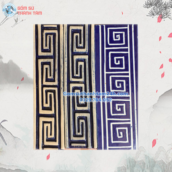 KHUNG TRANH GỐM ĐẮP NỔI GẮN TƯỜNG