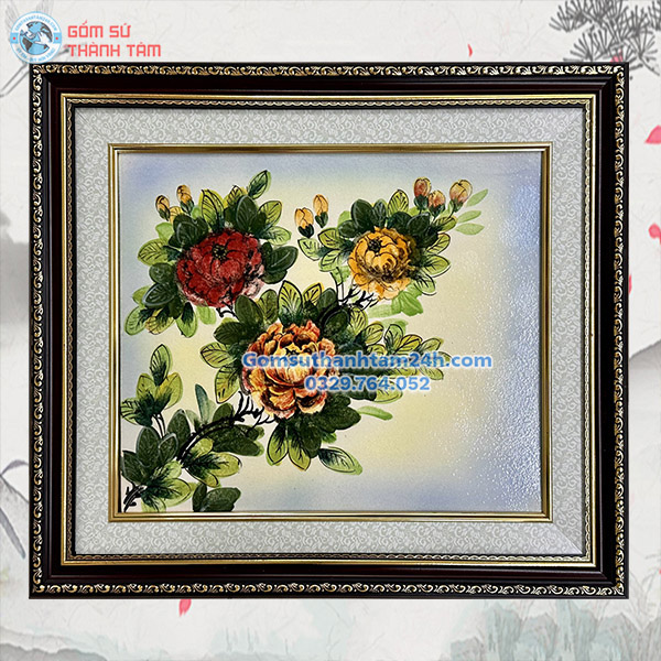 TRANH SỨ BÁT TRÀNG ĐA DẠNG CHỦ ĐỀ LỰA CHỌN