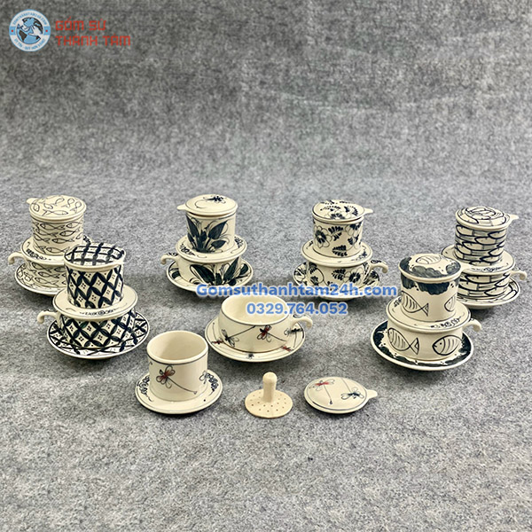 CÁC MẪU PHIN CAFE DÁNG THẤP ĐA DẠNG LỰA CHỌN