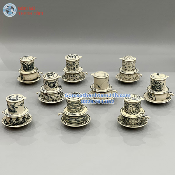 CÁC MẪU PHIN CAFE DÁNG THẤP ĐA DẠNG LỰA CHỌN